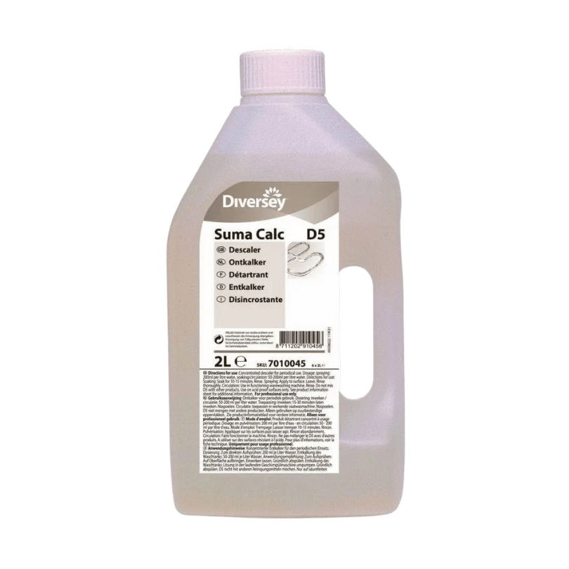 Acidic descaler for removing limescale from Harstra washing machines.