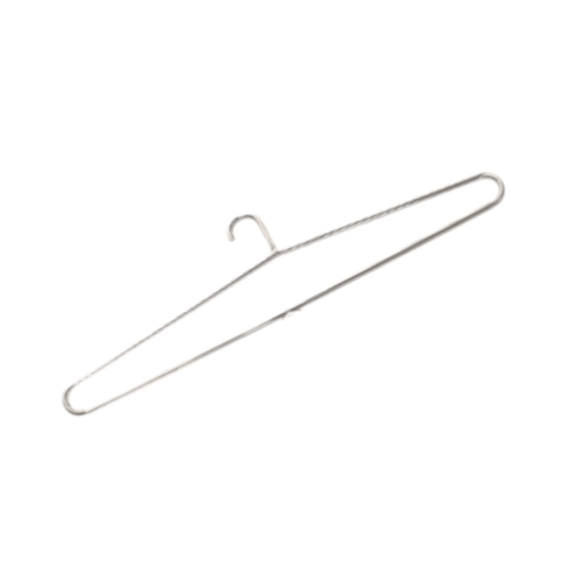 Stainless steel clothes hanger (60 cm) for use in K-series drying cabinets.